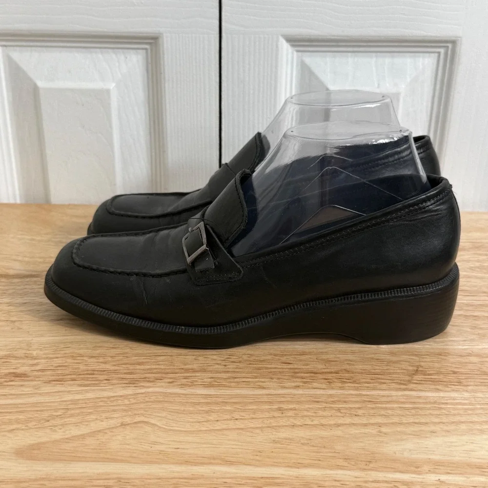 Sebago black leather